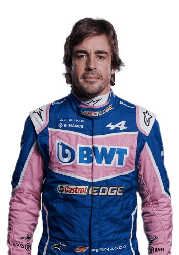 Fernando Alonso Formula 1 Portrait
