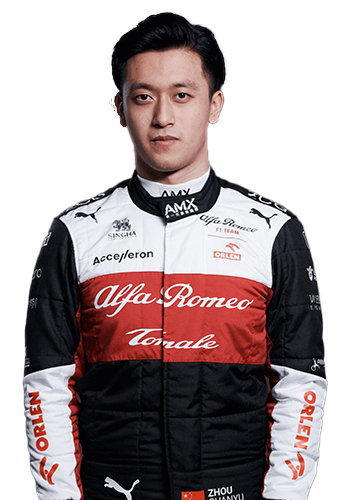 Guanyu Zhou Formula 1 Portrait