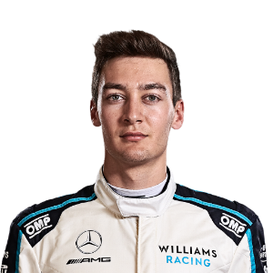 George Russell Formula 1 Portrait